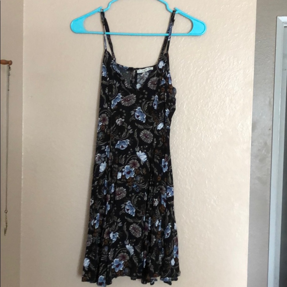 Black Floral Dress